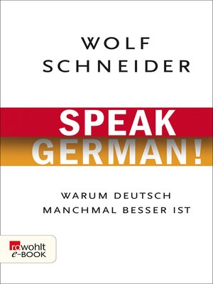 cover image of Speak German!